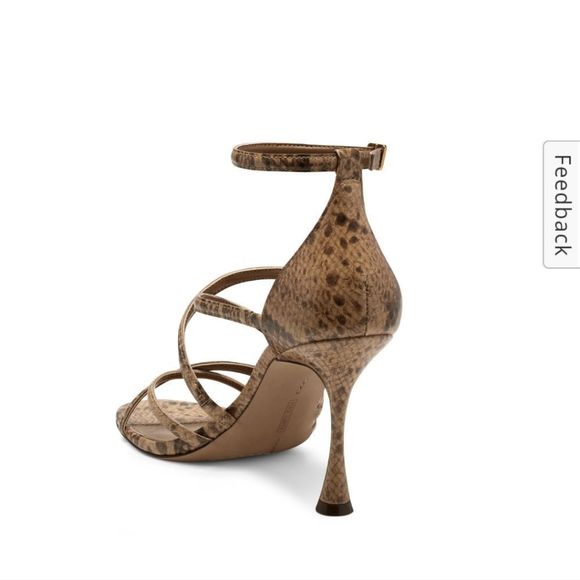 Vince camuto snakeskin heeled sandals - Picture 4 of 5